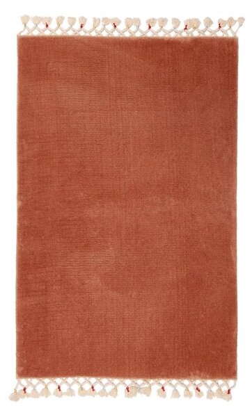 Rjava kopalniška preproga 50x75 cm Tuft – Foutastic