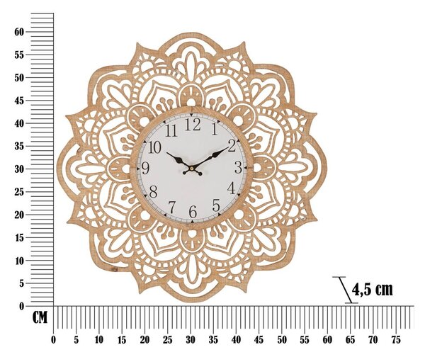 Stenska ura ø 60 cm Carving – Mauro Ferretti