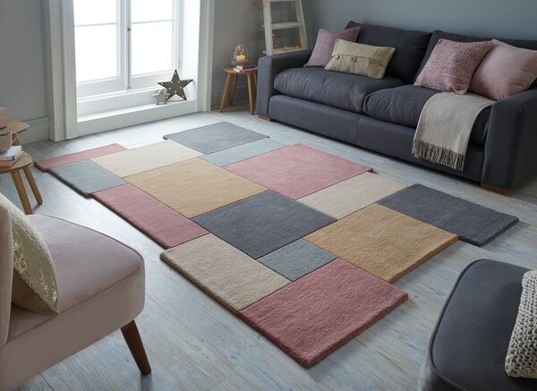 Volnena preproga Flair Rugs Kolaž Earthy, 150 x 240 cm