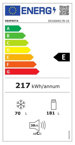 Respekta Hladilnik Z Zamrzovalnikom Halden