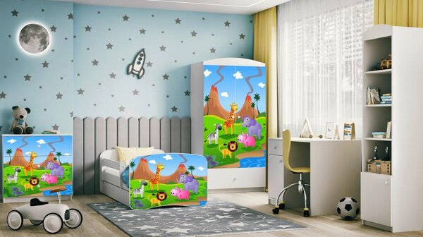 MID.YOU Otroška Postelja Babydreams, Bela, 80x160cm