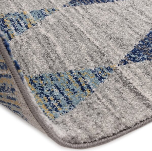 Modra preproga 120x170 cm Muse Harlequin Blue – Asiatic Carpets