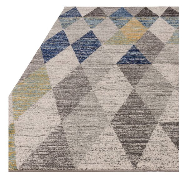 Modra preproga 120x170 cm Muse Harlequin Blue – Asiatic Carpets