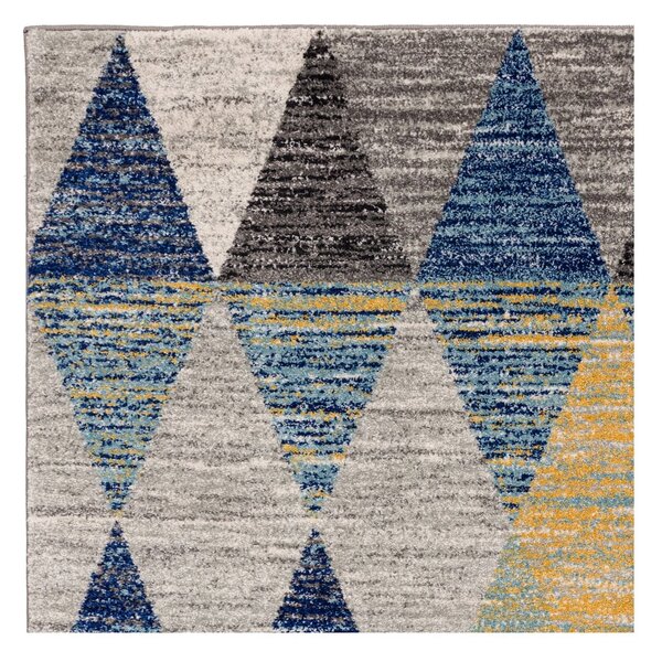 Modra preproga 120x170 cm Muse Harlequin Blue – Asiatic Carpets