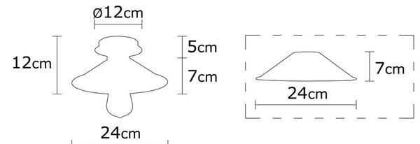 Črna stropna svetilka s kovinskim senčnikom ø 24 cm Berceste – Opviq lights