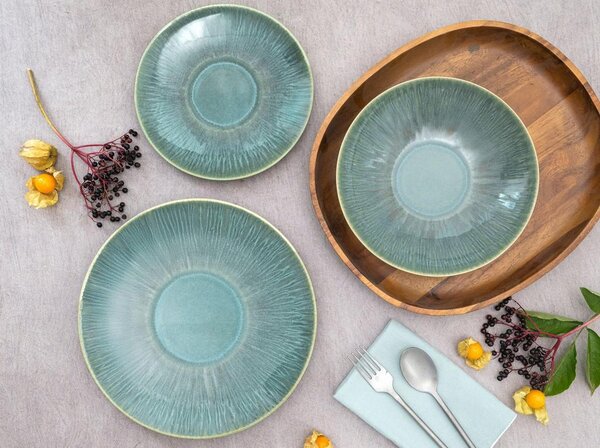 Creatable Jedilni Servis Sea Breeze Green, 18-Delni