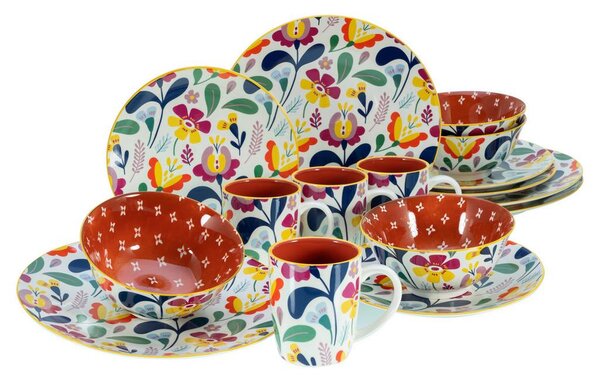 Creatable Kombinirani Servis Folklore, 16-Delni