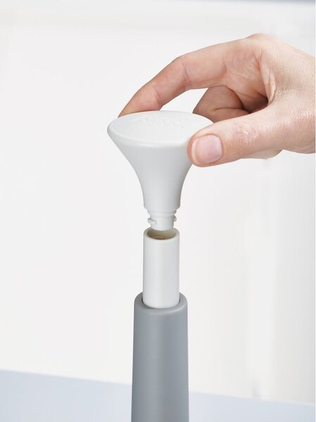Sivo plastično stojalo za papirnate brisače ø 16 cm Duo – Joseph Joseph