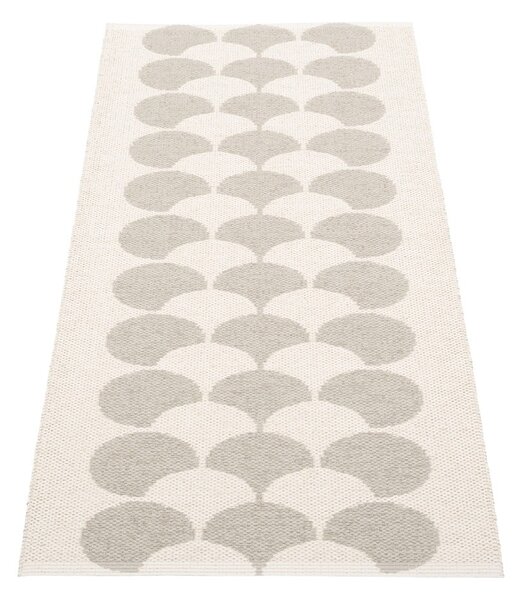 Kremno bel zunanji in notranji tekač 70x150 cm Poppy Linen – Pappelina