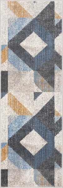 Svetlo siv tekač 67x200 cm Soft Halleby – FD