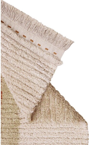Bež bombažen tekač 80x230 cm Duetto Sage – Lorena Canals
