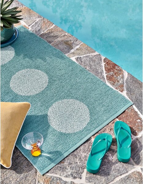 Turkizen zunanji in notranji tekač 70x280 cm Vera Pop Jade – Pappelina