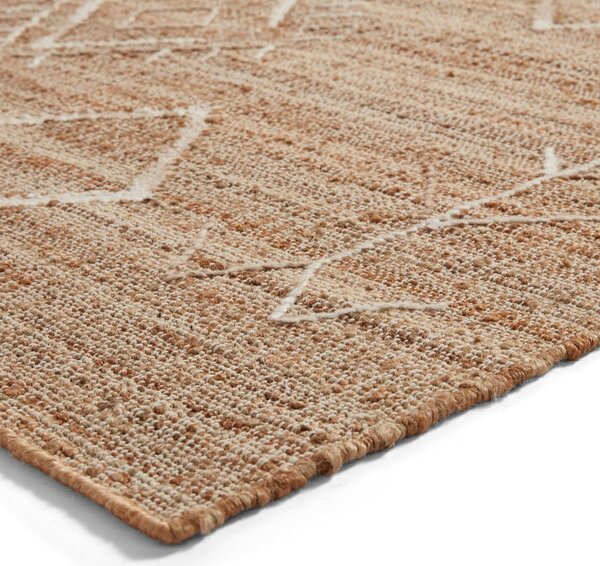 Preproga iz jute Think Rugs Bazaar Geo, 120 x 170 cm