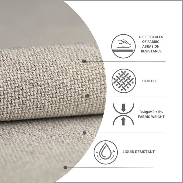 Bež boxspring postelja s prostorom za shranjevanje 160x200 cm Novento – Maison de Rêve