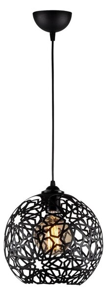 Črna viseča svetilka ø 25 cm Fellini – Opviq lights