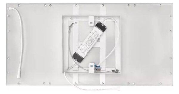 Bela LED stropna svetilka z daljinskim upravljalnikom 59.5x29.5 cm Irvi – EMOS