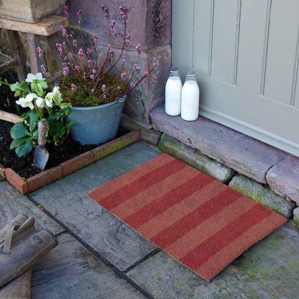 Predpražnik iz kokosovih vlaken 40x60 cm Pink Stripe – Artsy Doormats
