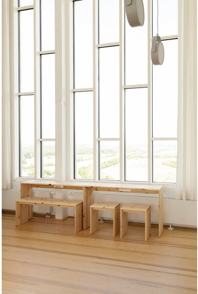 Jedilna miza iz masivnega bora 79x124 cm Join-In – Karup Design