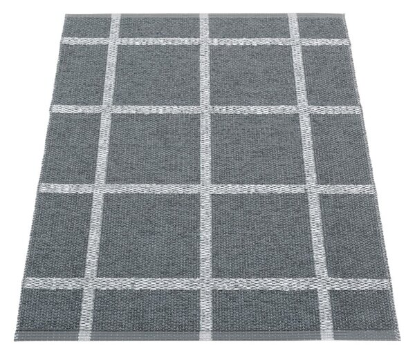 Antracitno siva notranja in zunanja preproga 70x100 cm Ada Granit – Pappelina