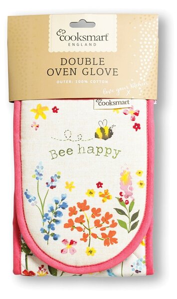 Kuhinjske rokavice Cooksmart® Be Happy Double Cotton