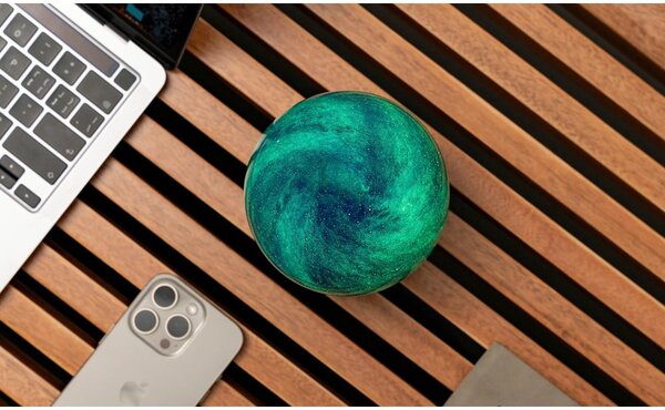 Svetlobna dekoracija na USB v temni naravni barvi ø 12 cm Galaxy Breeze – Gingko