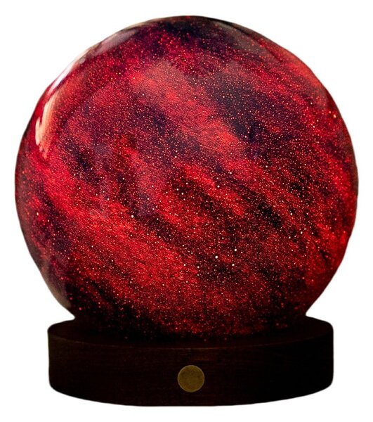 Svetlobna dekoracija na USB v temni naravni barvi ø 12 cm Galaxy Breeze – Gingko