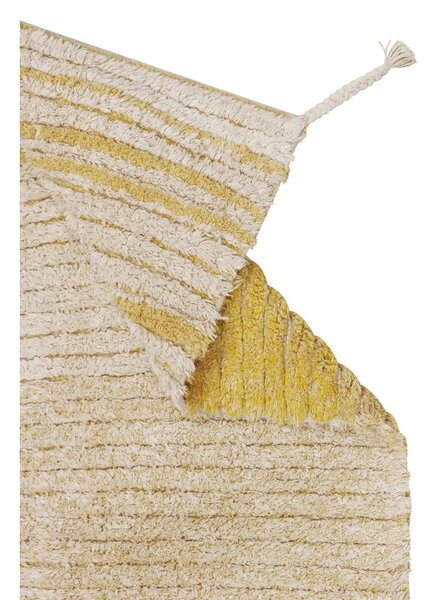 Oker rumena bombažna preproga 80x140 cm Twin Amber – Lorena Canals