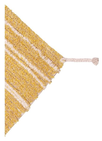 Oker rumena bombažna preproga 80x140 cm Twin Amber – Lorena Canals