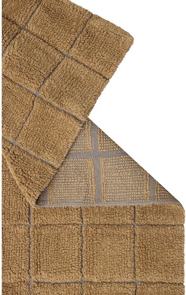 Oker rumena ročno tkana volnena preproga 170x240 cm Mosaic Ochre – Lorena Canals