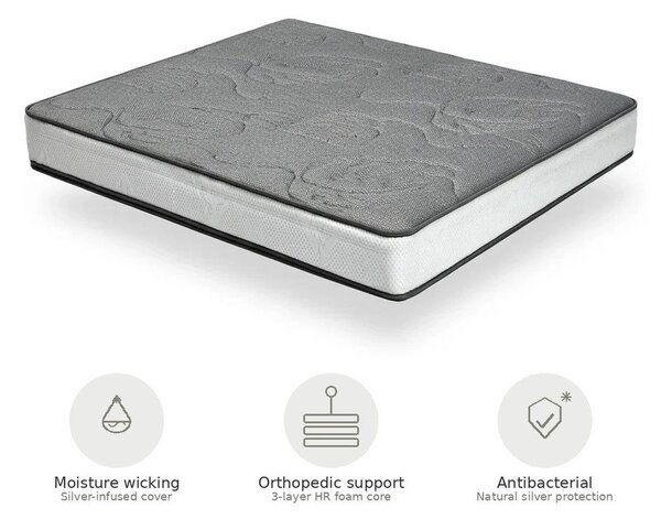 Trda/srednje trda vzmetnica iz pene 90x200 cm Zen Comfort – Bonami Selection