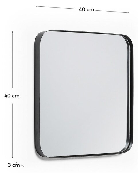 Stensko ogledalo 40x40 cm Marco – Kave Home