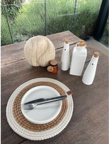 Pogrinjek iz jute ø 33 cm Wicker – Mila Home Luxury