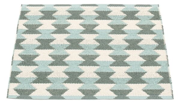Zelena/turkizna notranja in zunanja preproga 60x70 cm Dana Army – Pappelina