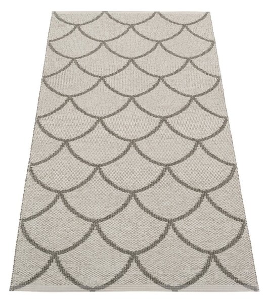 Siv zunanji in notranji tekač 70x150 cm Kotte Charcoal – Pappelina