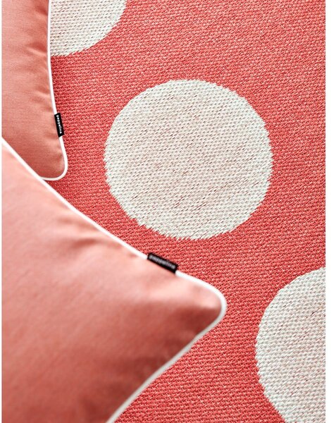 Rožnato-oranžen zunanji in notranji tekač 70x300 cm Vera Flamingo – Pappelina