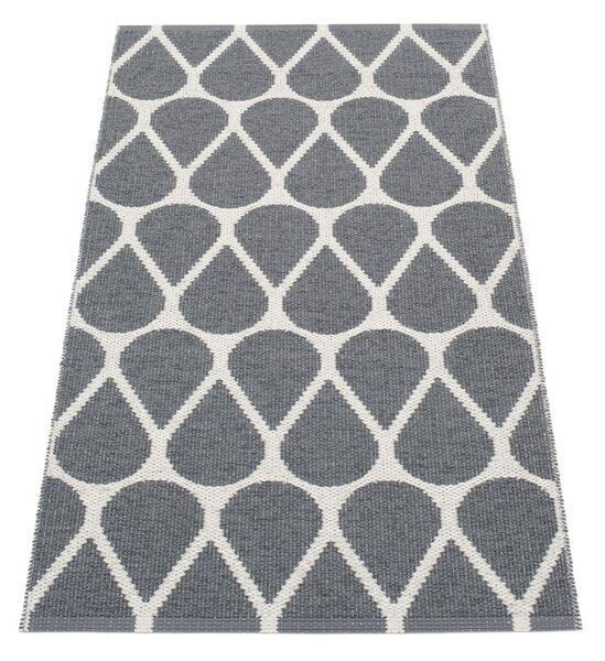 Temno siva notranja in zunanja preproga 70x140 cm Otis Granit – Pappelina