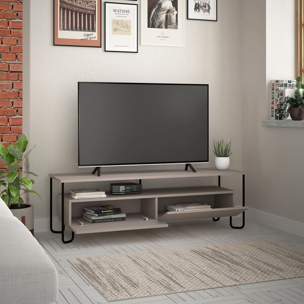 Siva/bež TV omarica 150x45 cm Dilly – Marckeric