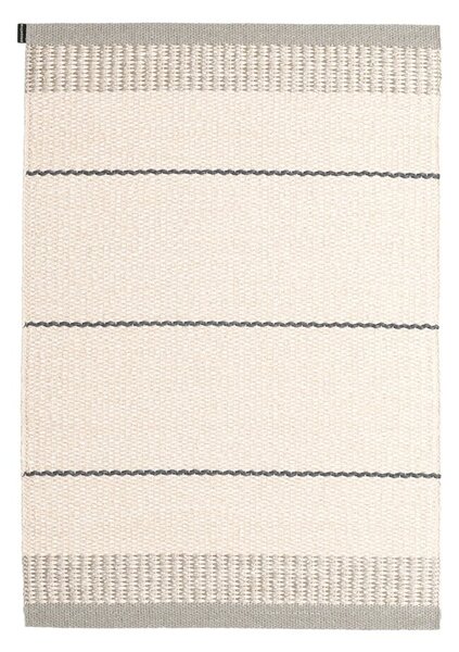 Svetlo siva/kremno bela notranja in zunanja preproga 60x125 cm Belle Warm Grey – Pappelina