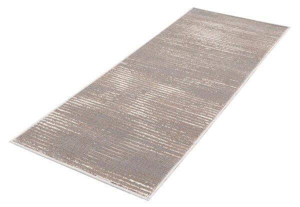 Sivo-bež tekač 67x200 cm Soft Gik P – FD