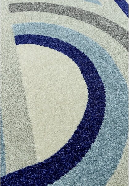 Prašno modra preproga 120x170 cm Nova Retro Blue – Asiatic Carpets