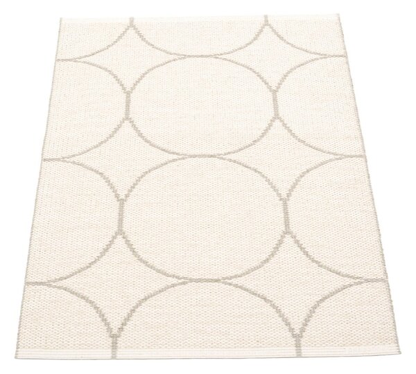 Kremno bela notranja in zunanja preproga 70x100 cm Boo Linen – Pappelina
