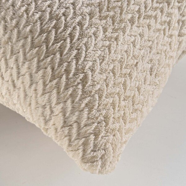 Okrasna blazina iz mikroflanele 45x45 cm Flanela – douceur d'intérieur