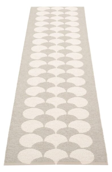 Kremno bel zunanji in notranji tekač 70x250 cm Poppy Linen – Pappelina