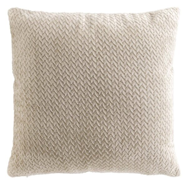 Okrasna blazina iz mikroflanele 45x45 cm Flanela – douceur d'intérieur