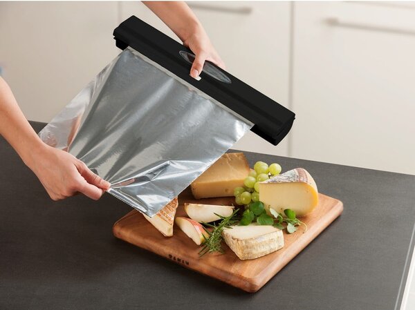 Črni separator za folijo Wenko Black Outdoor Kitchen