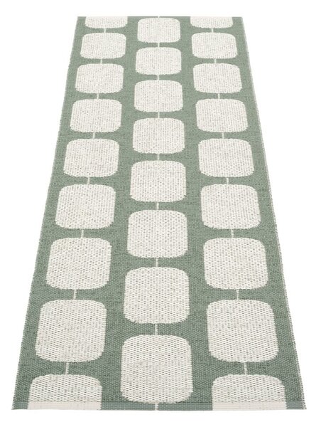 Zelen/kremno bel zunanji in notranji tekač 70x200 cm Sten Army – Pappelina