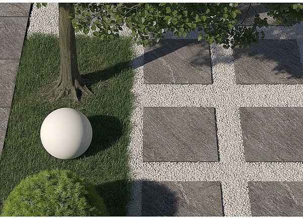 Terasna ploščica Piazza 2.0 (59,7 x 59,7 x 2 cm, Antracit, Mat)