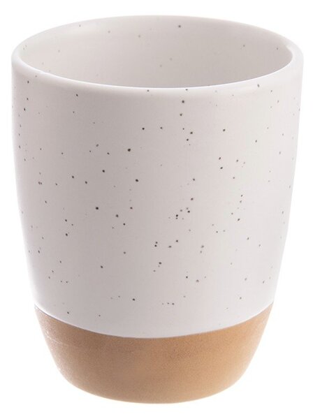 Kremno bele keramične skodelice v kompletu za espresso 6 ks 90 ml Statek – Orion