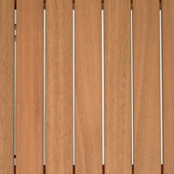 Vrtna miza iz masivnega lesa 100x240 cm Hanzel – Kave Home