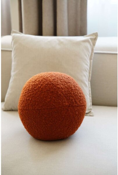 Okrasna blazina iz tkanine bouclé ø 25 cm Top – Mioli Decor